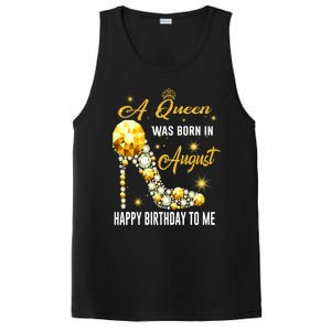 A Queen Was Born In August Happy Birthday To Me Diamond Gift PosiCharge Competitor Tank