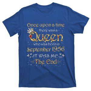 A Queen Was Born In September 1956 Gift T-Shirt