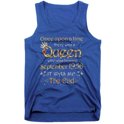 A Queen Was Born In September 1956 Gift Tank Top