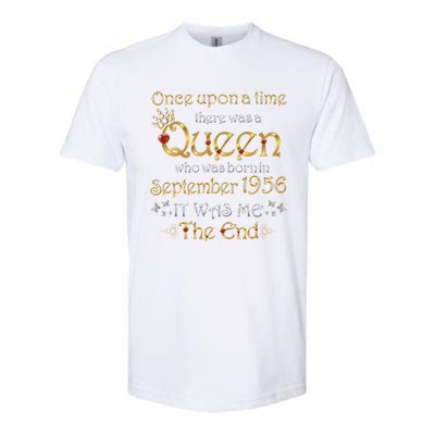 A Queen Was Born In September 1956 Gift Softstyle® CVC T-Shirt