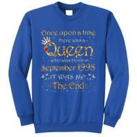 A Queen Was Born In September 1998 Gift Sweatshirt