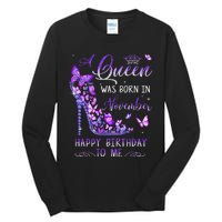 A Queen Was Born In November Cute Birthday Tall Long Sleeve T-Shirt