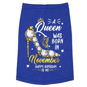 A Queen Was Born In November Happy Birthday To Me Doggie Tank