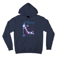 A Queen Was Born In September Happy Birthday To Me High Heel Hoodie