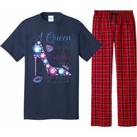 A Queen Was Born In September Happy Birthday To Me High Heel Pajama Set