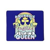 Aquarius Queen Zodiac Sign With Crown Kawaii Pastel Goth Gift Mousepad