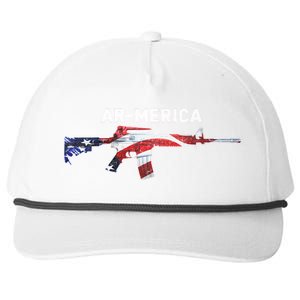 Ar-Merica Snapback Five-Panel Rope Hat