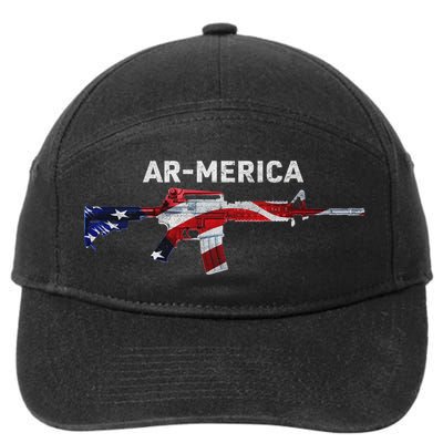 Ar-Merica 7-Panel Snapback Hat