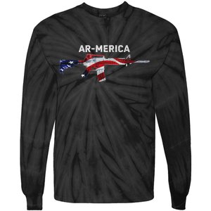 Ar-Merica Tie-Dye Long Sleeve Shirt