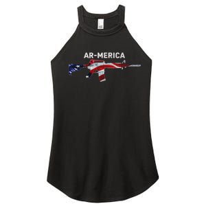 Ar-Merica Women's Perfect Tri Rocker Tank