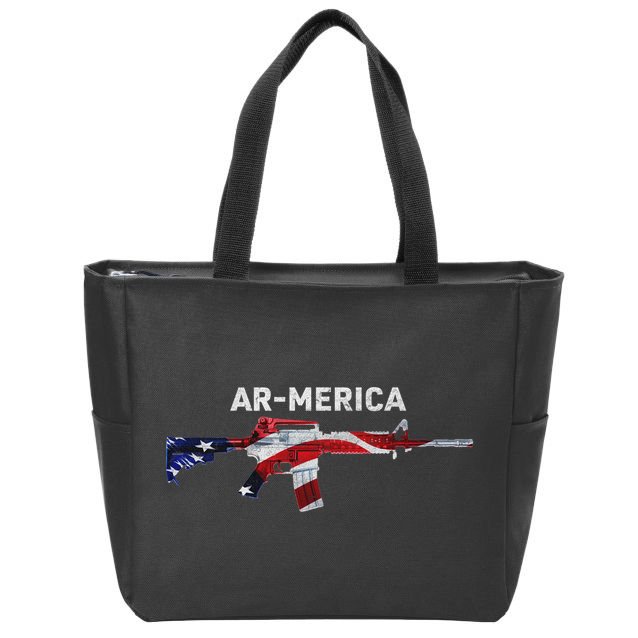 Ar-Merica Zip Tote Bag