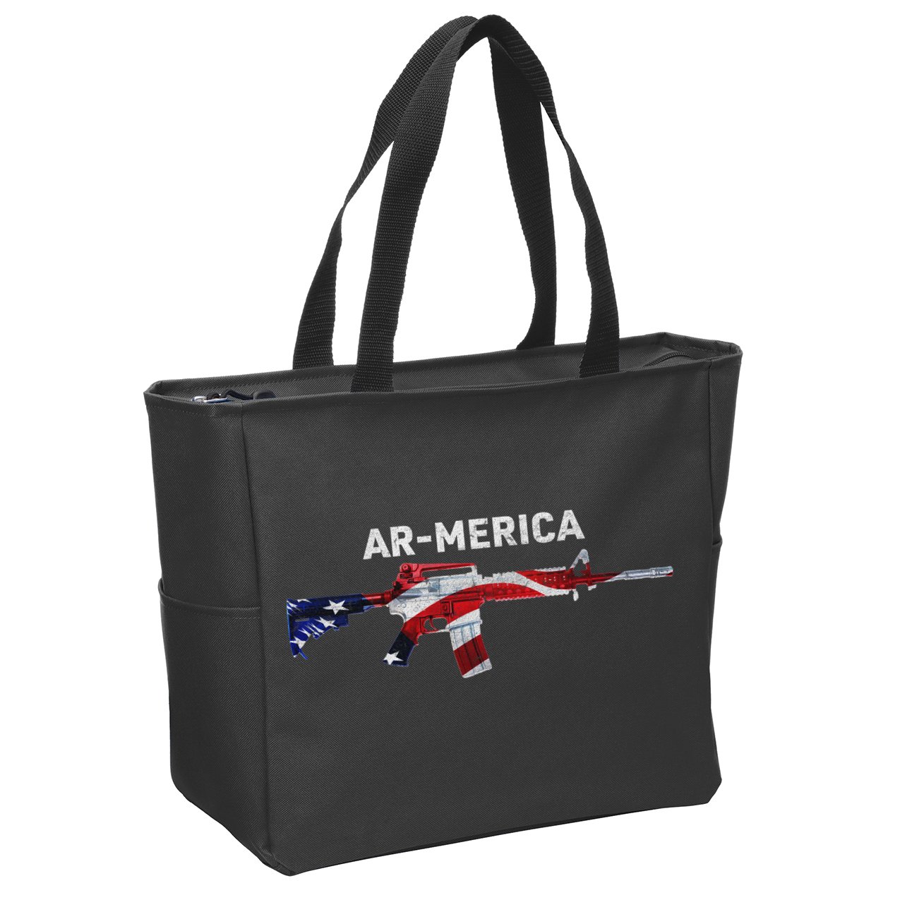 Ar-Merica Zip Tote Bag