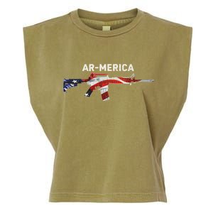 Ar-Merica Garment-Dyed Women's Muscle Tee