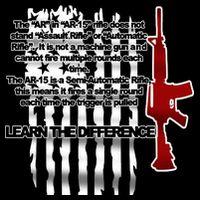 AR15 Not AN Assault Rifle Guns Quote City Backpack