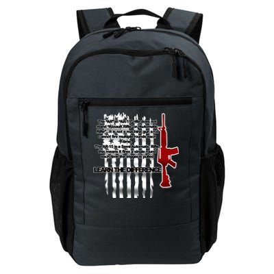 AR15 Not AN Assault Rifle Guns Quote Daily Commute Backpack