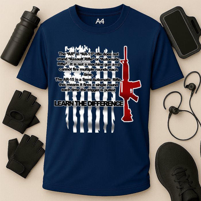 AR15 Not AN Assault Rifle Guns Quote Cooling Performance Crew T-Shirt