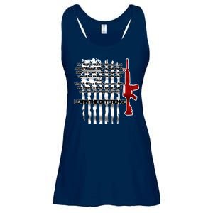 AR15 Not AN Assault Rifle Guns Quote Ladies Essential Flowy Tank