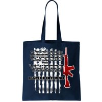 AR15 Not AN Assault Rifle Guns Quote Tote Bag