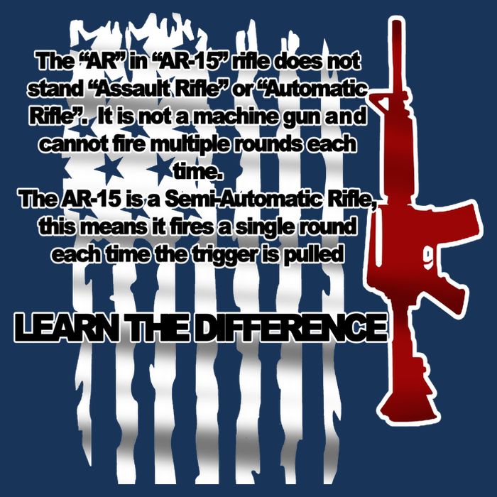 AR15 Not AN Assault Rifle Guns Quote Poster