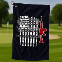 AR15 Not AN Assault Rifle Guns Quote Golf Towel