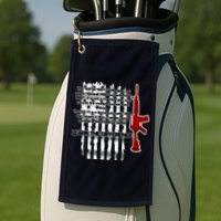 AR15 Not AN Assault Rifle Guns Quote Golf Towel