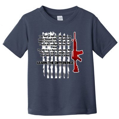 AR15 Not AN Assault Rifle Guns Quote Toddler T-Shirt