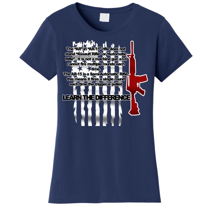 AR15 Not AN Assault Rifle Guns Quote Women's T-Shirt