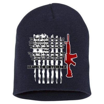 AR15 Not AN Assault Rifle Guns Quote Short Acrylic Beanie