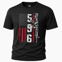 Ar15 Rifle 2nd Amendment 556 Ar15 Gifts Cooling Performance Crew T-Shirt