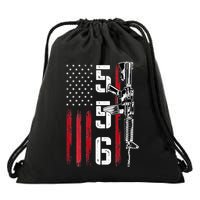 Ar15 Rifle 2nd Amendment 556 Ar15 Gifts Drawstring Bag