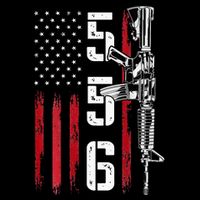 Ar15 Rifle 2nd Amendment 556 Ar15 Gifts Drawstring Bag
