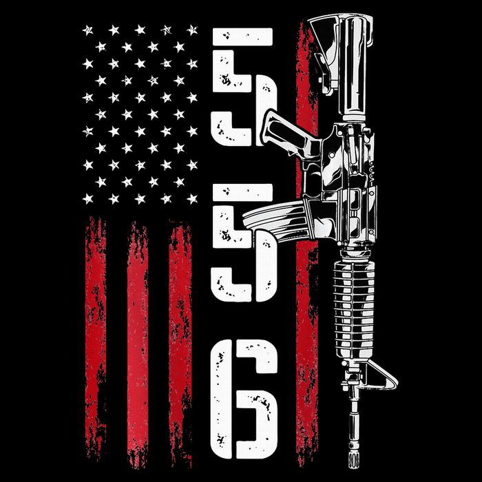 Ar15 Rifle 2nd Amendment 556 Ar15 Gifts Drawstring Bag