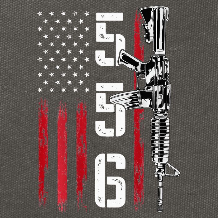 Ar15 Rifle 2nd Amendment 556 Ar15 Gifts Cotton Canvas Backpack