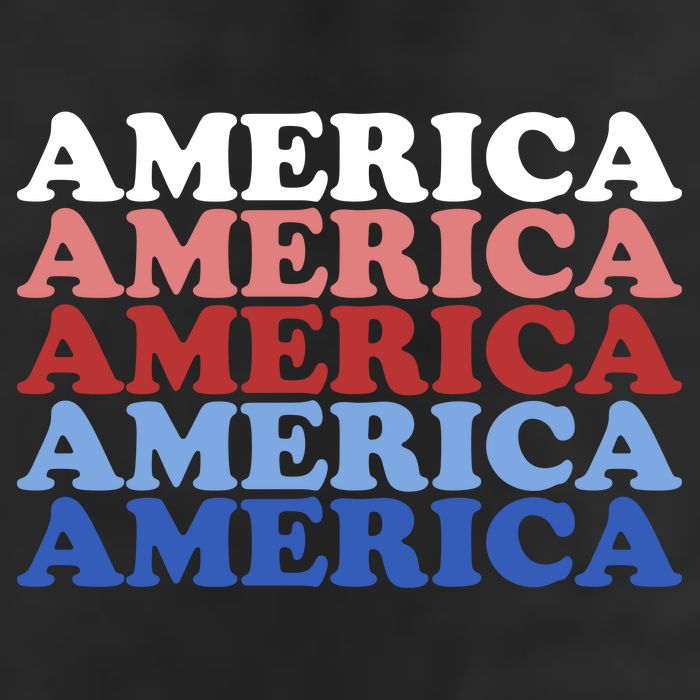 America Retro 4th Of July Cool Comfort Performance Bucket Hat