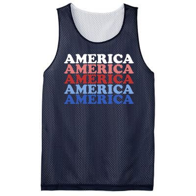 America Retro 4th Of July Mesh Reversible Basketball Jersey Tank