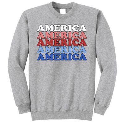 America Retro 4th Of July Sweatshirt