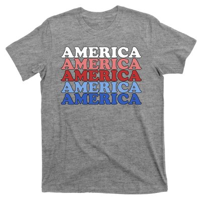 America Retro 4th Of July T-Shirt