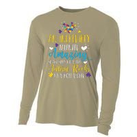 Autism Rocks ASD Support Unique Autistic Warrior Gift Cooling Performance Long Sleeve Crew