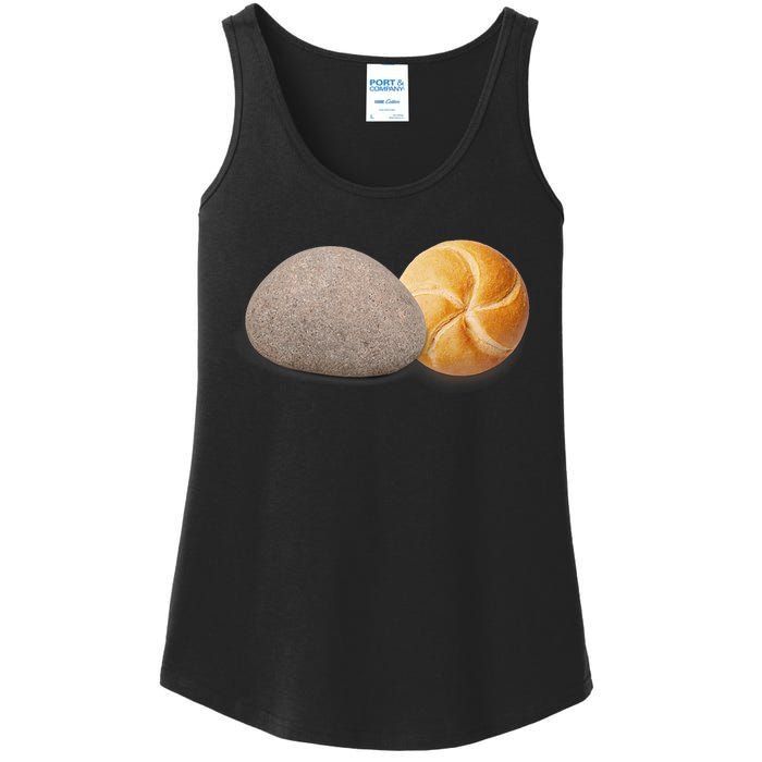 A Rock And A Roll ItS A Rock And A Roll Pictogram Ladies Essential Tank