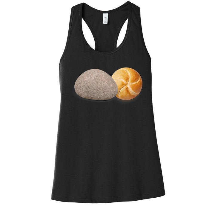 A Rock And A Roll ItS A Rock And A Roll Pictogram Women's Racerback Tank