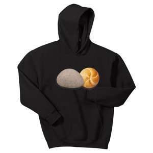 A Rock And A Roll ItS A Rock And A Roll Pictogram Kids Hoodie