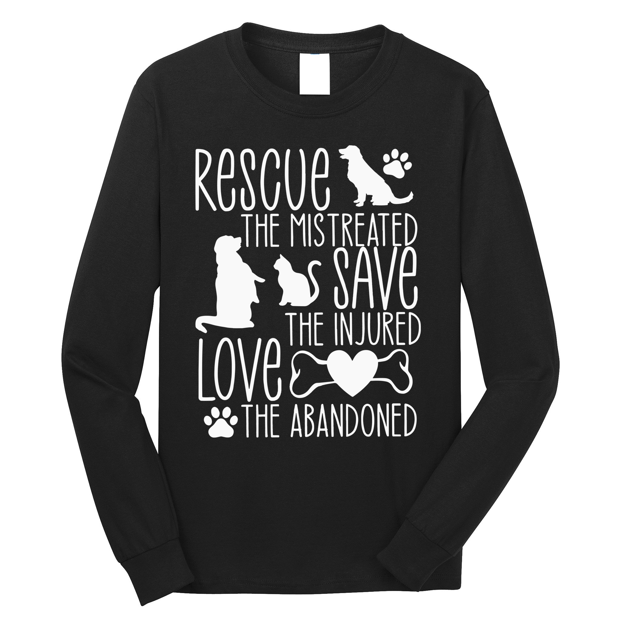 Animal Rescue Animal Rights Long Sleeve Shirt