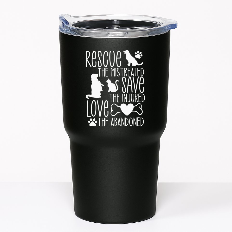 Animal Rescue Animal Rights Tumbler