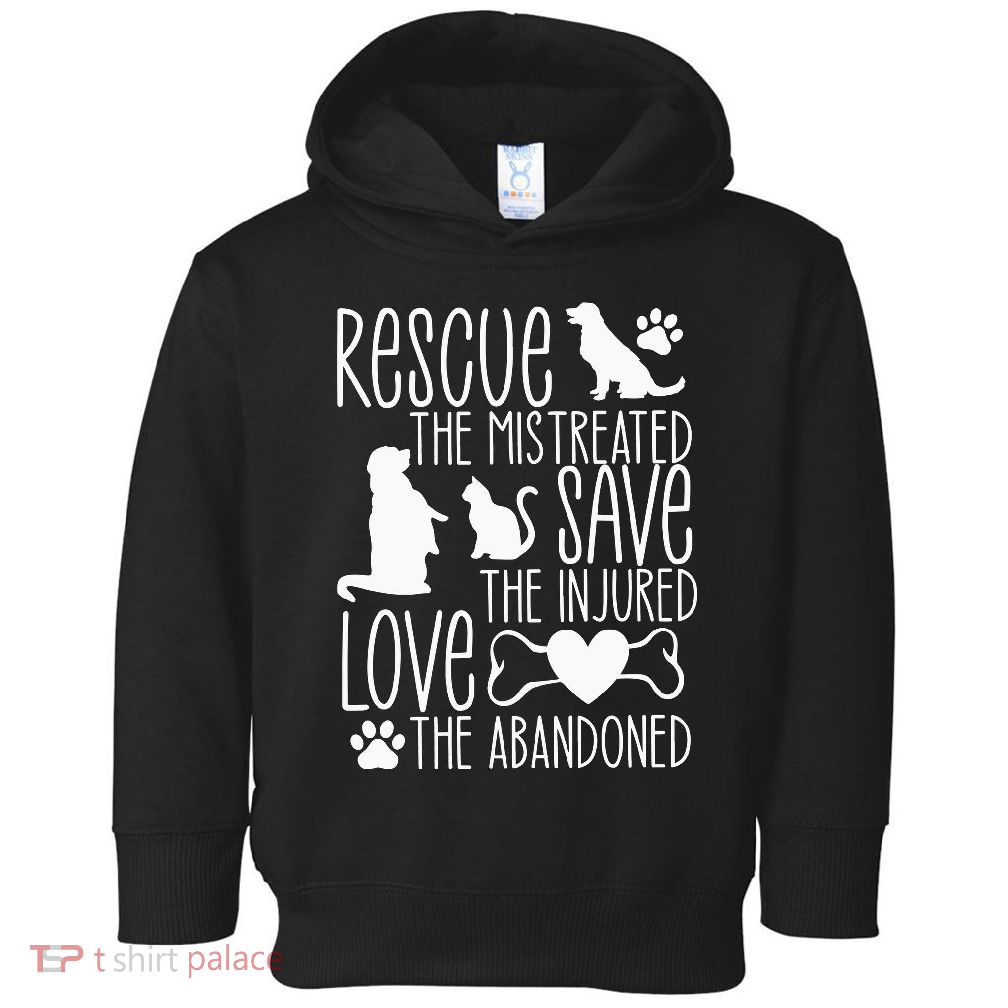 Animal Rescue Animal Rights Toddler Hoodie