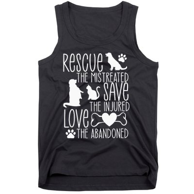 Animal Rescue Animal Rights Tank Top