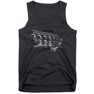 Ancient Roman Aqueduct Rome Aqueduct Of Segovia Tank Top