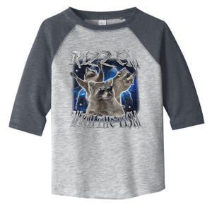 Autistic Racoon Autism Toddler Fine Jersey T-Shirt