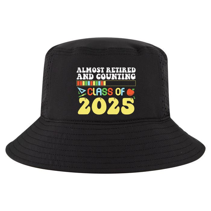 Almost Retired And Counting Class Of 2025 Cool Comfort Performance Bucket Hat