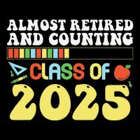 Almost Retired And Counting Class Of 2025 7-Panel Snapback Hat