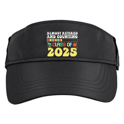 Almost Retired And Counting Class Of 2025 Adult Drive Performance Visor